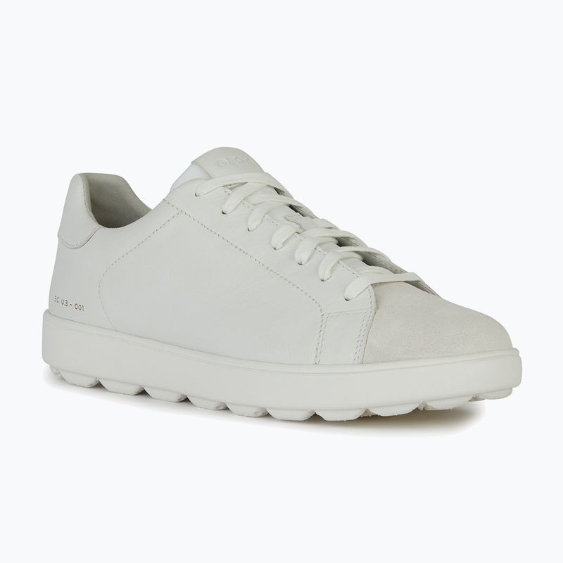 Geox Spherica Ecub-1 weiß/sta.weiß Herrenschuhe 8