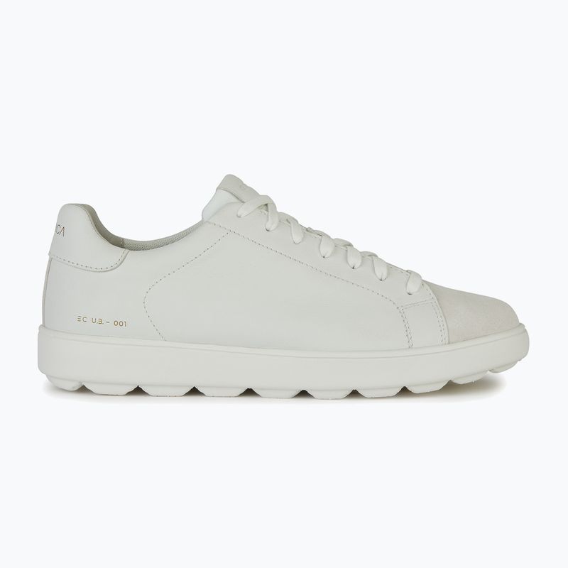 Geox Spherica Ecub-1 weiß/sta.weiß Herrenschuhe 9