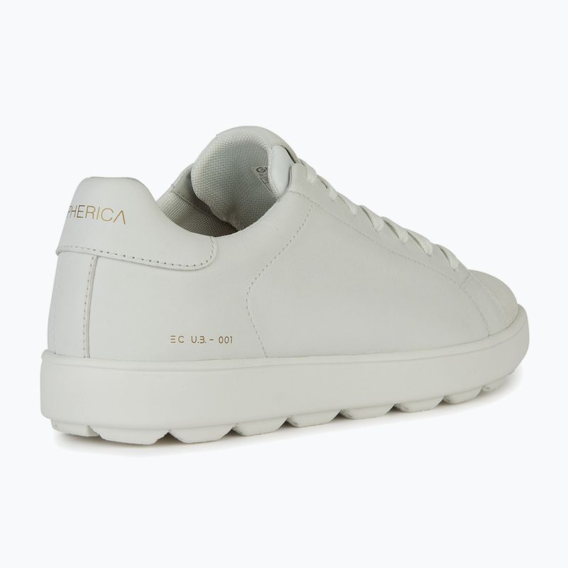 Geox Spherica Ecub-1 weiß/sta.weiß Herrenschuhe 10