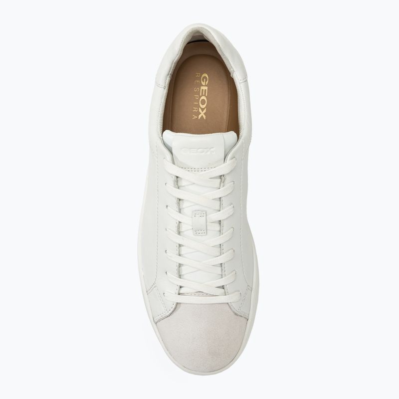 Geox Spherica Ecub-1 weiß/sta.weiß Herrenschuhe 5