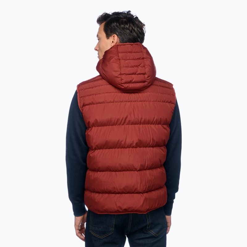 Geox Magnete merlot Herrenjacke ohne Ärmel 2