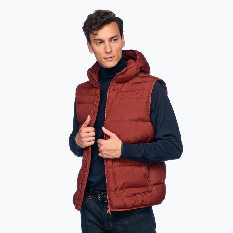 Geox Magnete merlot Herrenjacke ohne Ärmel 3