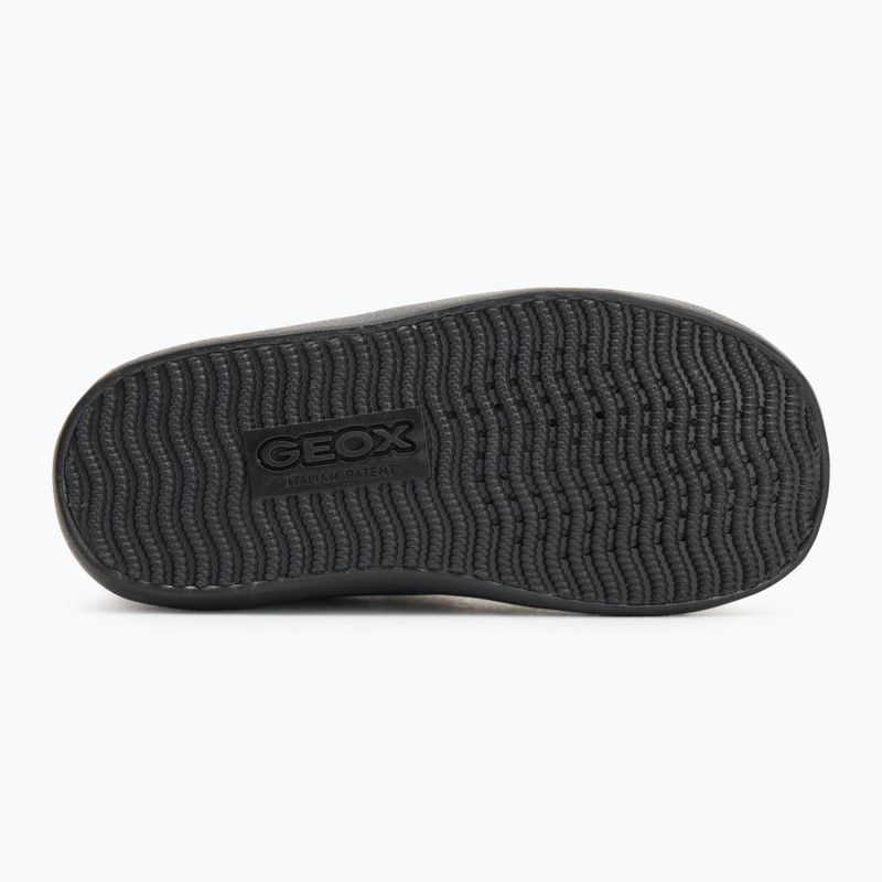 Kinderschuhe Geox Gisli black/dark orange 4