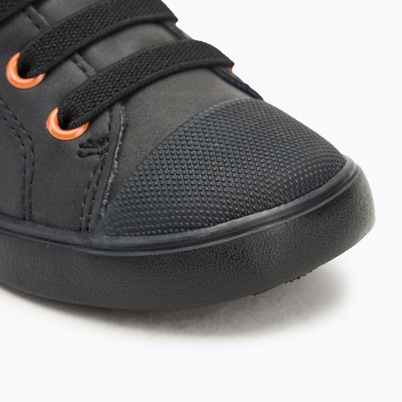 Kinderschuhe Geox Gisli black/dark orange 7