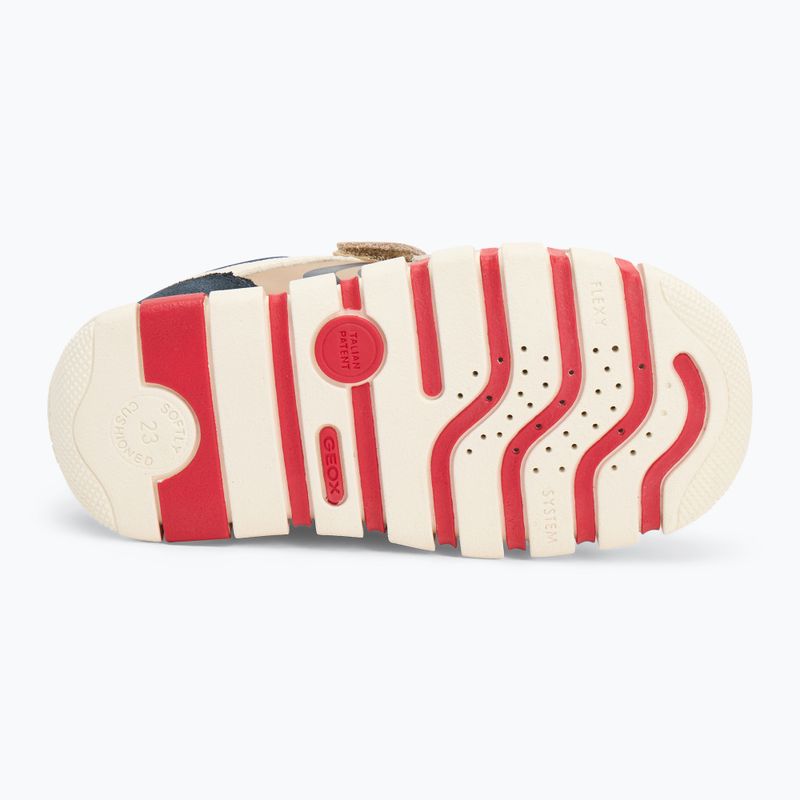 Kinderschuhe Geox Iupidoo beige / navy 4