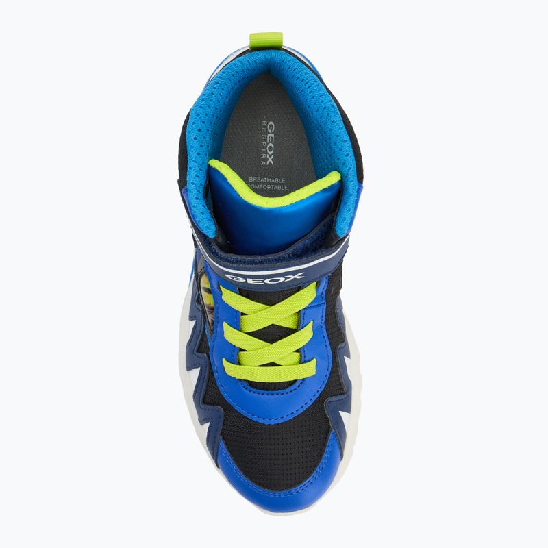 Kinderschuhe Geox Ciberdron navy/lime green 5