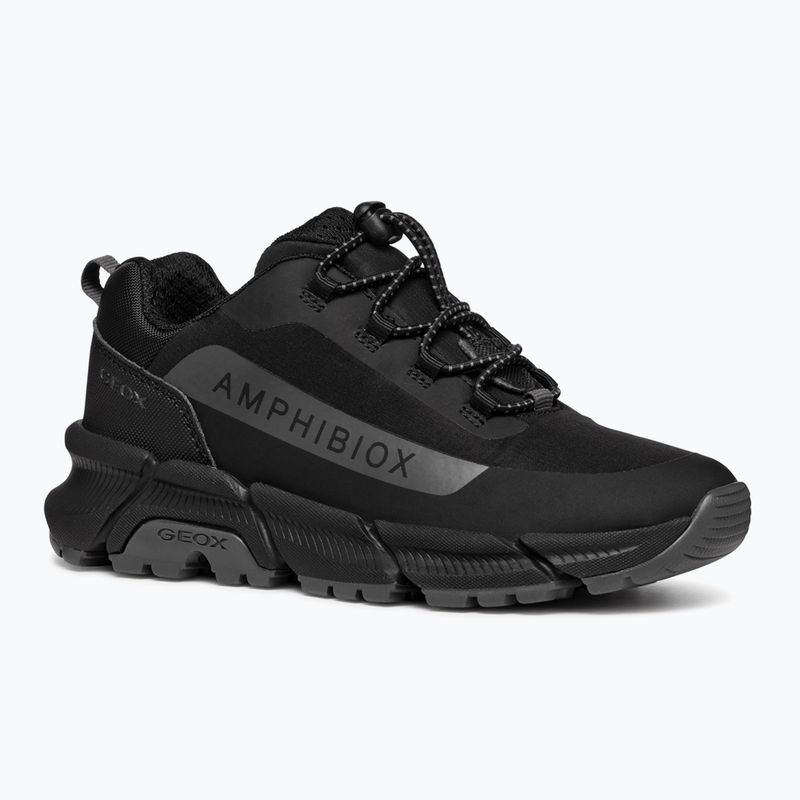 Schuhe Kinder Geox Flexyper Plus ABX black/dark grey 8