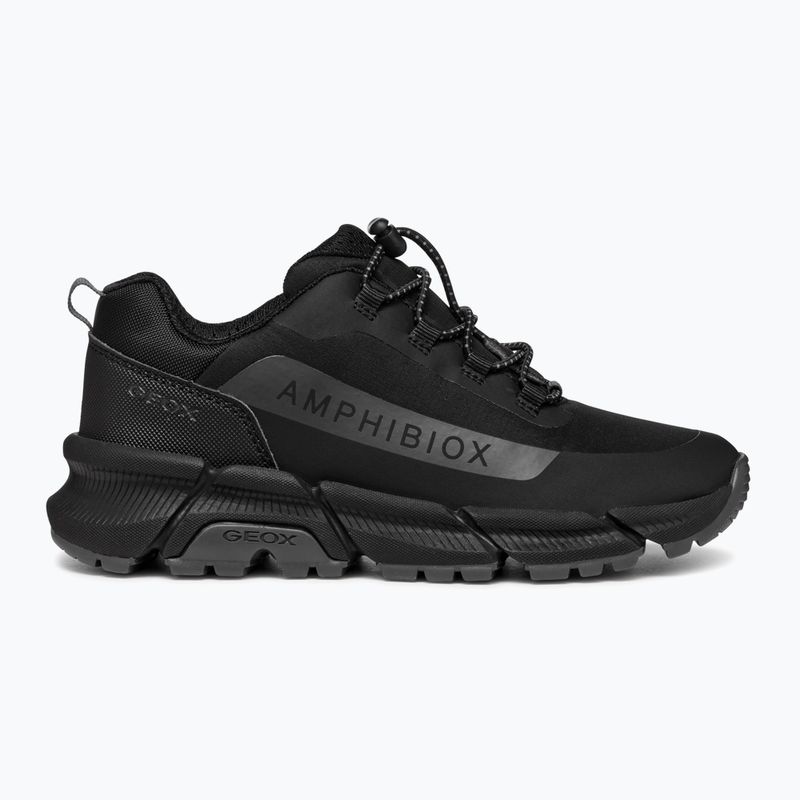 Schuhe Kinder Geox Flexyper Plus ABX black/dark grey 9
