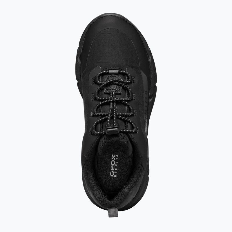 Schuhe Kinder Geox Flexyper Plus ABX black/dark grey 12