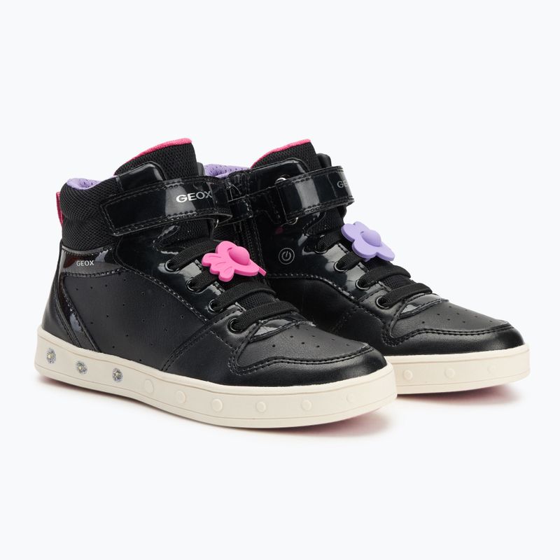 Kinderschuhe Geox Skylin black/fuchsia 9
