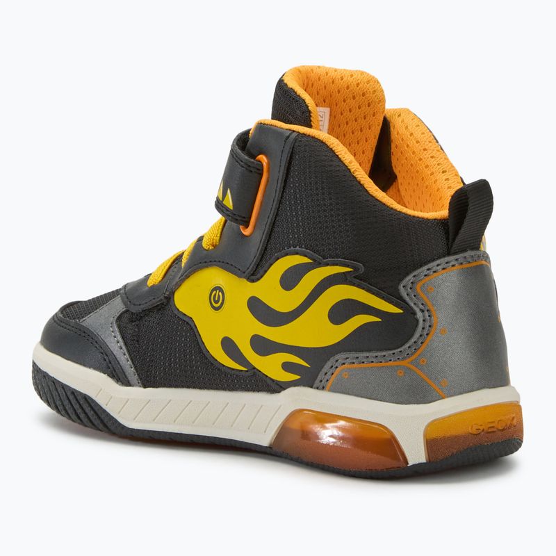 Schuhe Kinder Geox Inek black/yellow 2
