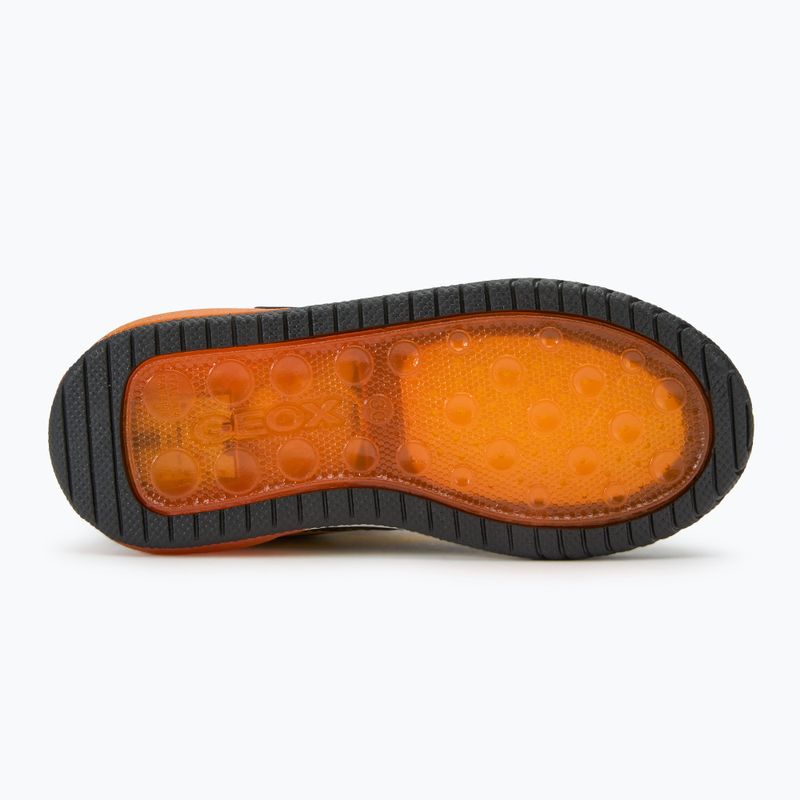 Schuhe Kinder Geox Inek black/yellow 4