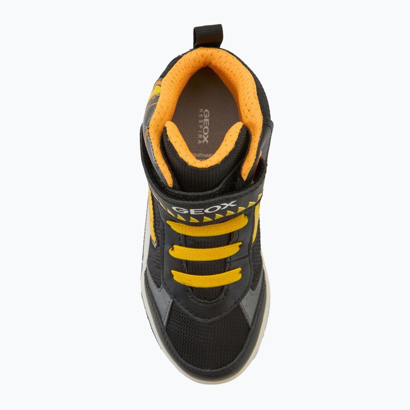 Schuhe Kinder Geox Inek black/yellow 5