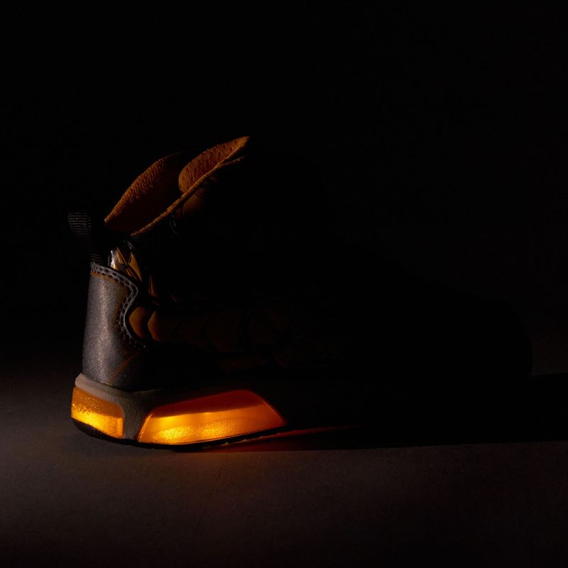 Schuhe Kinder Geox Inek black/yellow 8