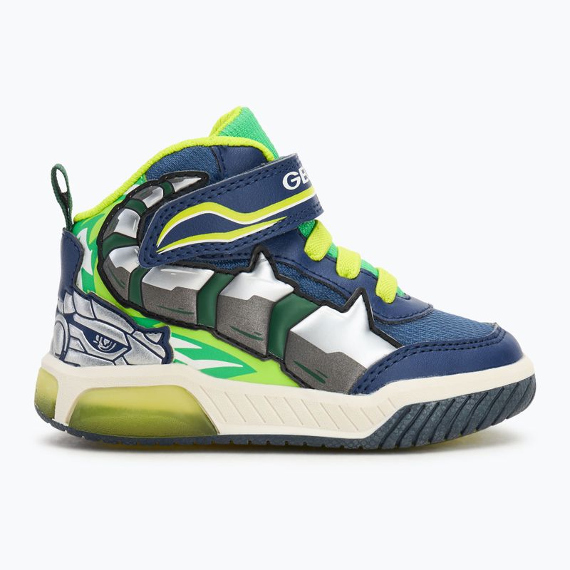 Kinderschuhe Geox Inek navy/lime green 2