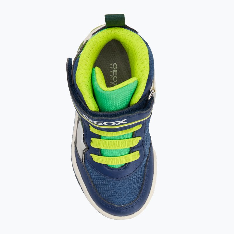 Kinderschuhe Geox Inek navy/lime green 5
