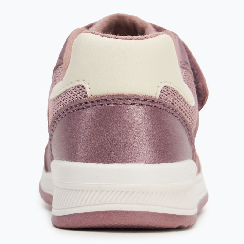 Kinderschuhe Geox Rishon dark pink/old white 6