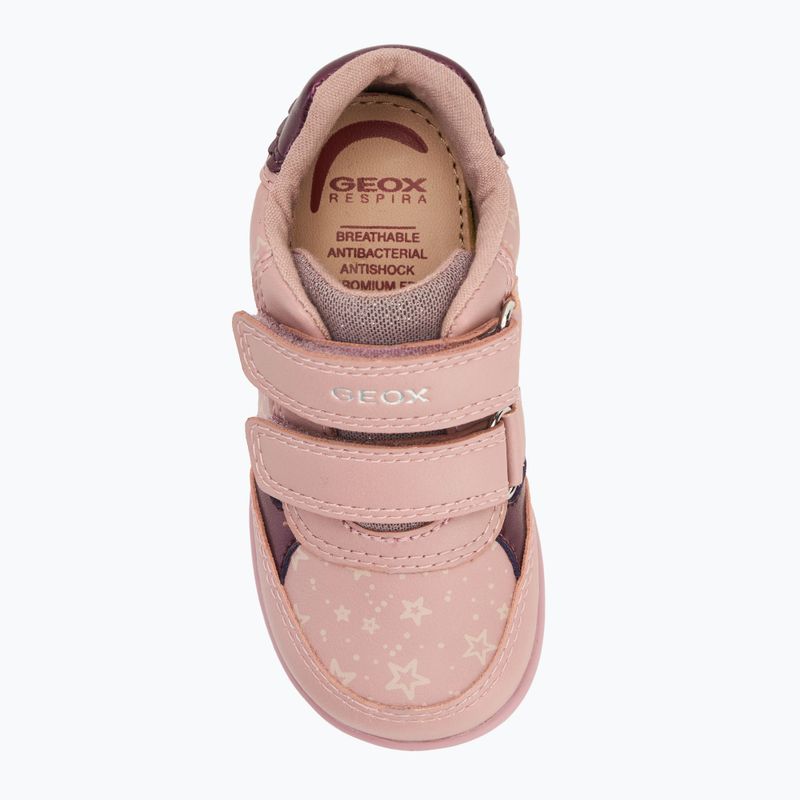 Kinderschuhe Geox Elthan antique rose/prune 5