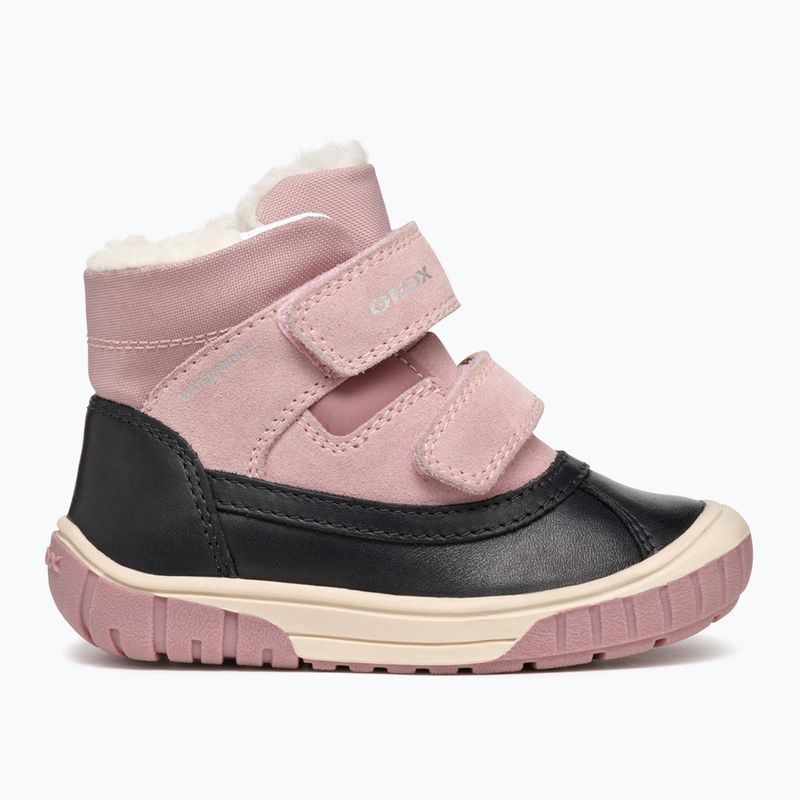 Geox Omar schwarz/rosa Kinderschneestiefel 9