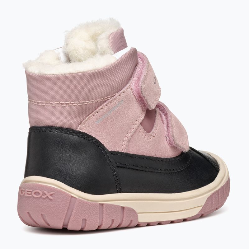 Geox Omar schwarz/rosa Kinderschneestiefel 11