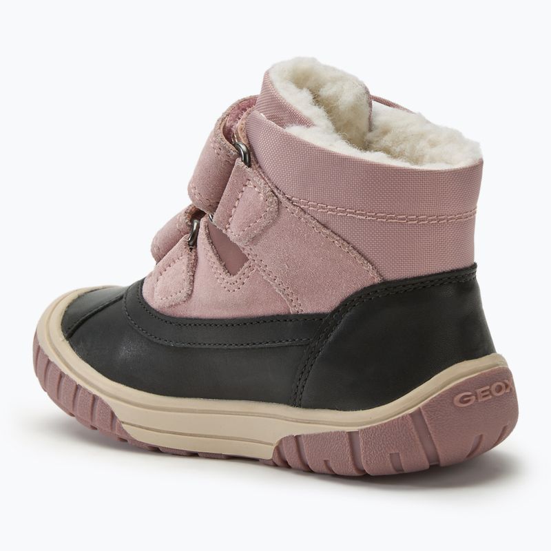 Schneeschuhe Kinder Geox Omar black / pink 3