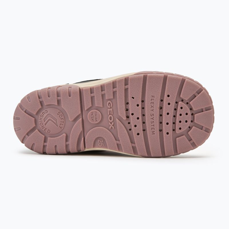 Schneeschuhe Kinder Geox Omar black / pink 4