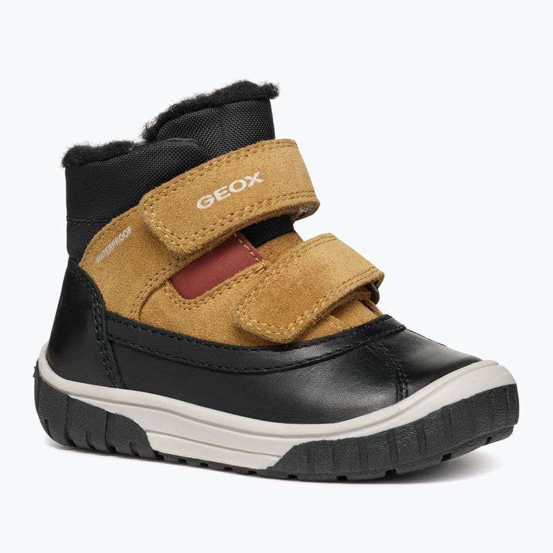 Geox Omar schwarz / curry Kinderschneestiefel