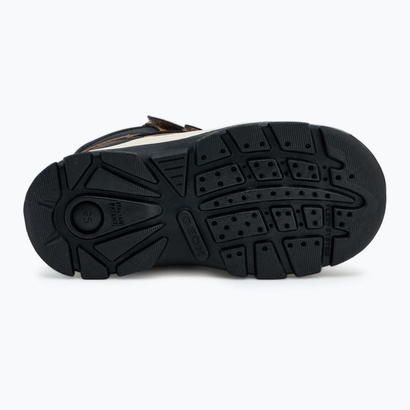 Schuhe Kinder Geox Flantil ABX tobacco/black 4