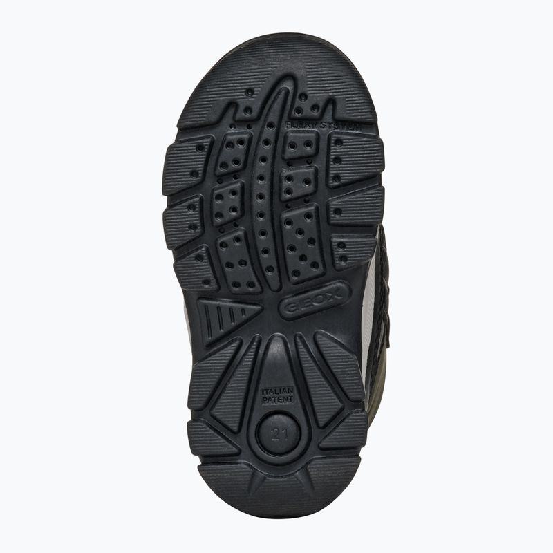 Schuhe Kinder Geox Flantil ABX black/dark green 6