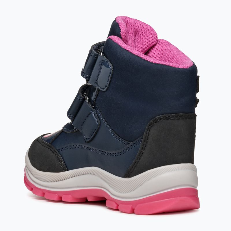 Schuhe Kinder Geox Flantil ABX navy/fuchsia 10