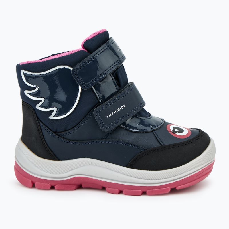Schuhe Kinder Geox Flantil ABX navy/fuchsia 2