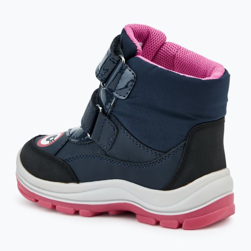 Schuhe Kinder Geox Flantil ABX navy/fuchsia 3