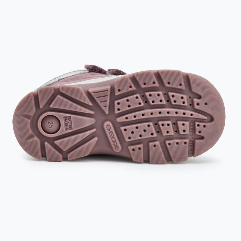 Schuhe Kinder Geox Flantil ABX dark pink 4