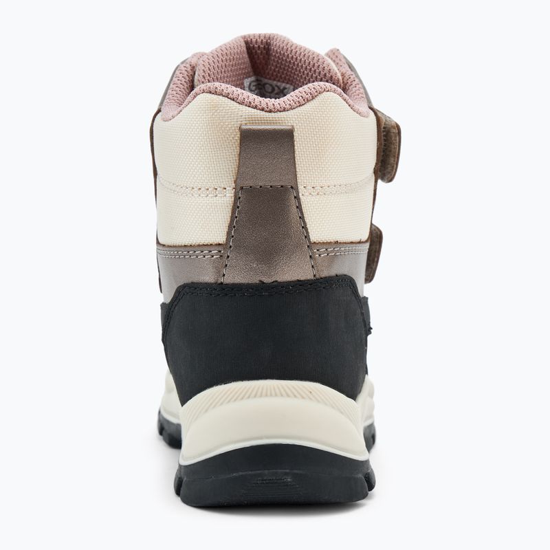 Schuhe Kinder Geox Flantil ABX black/dark beige 6