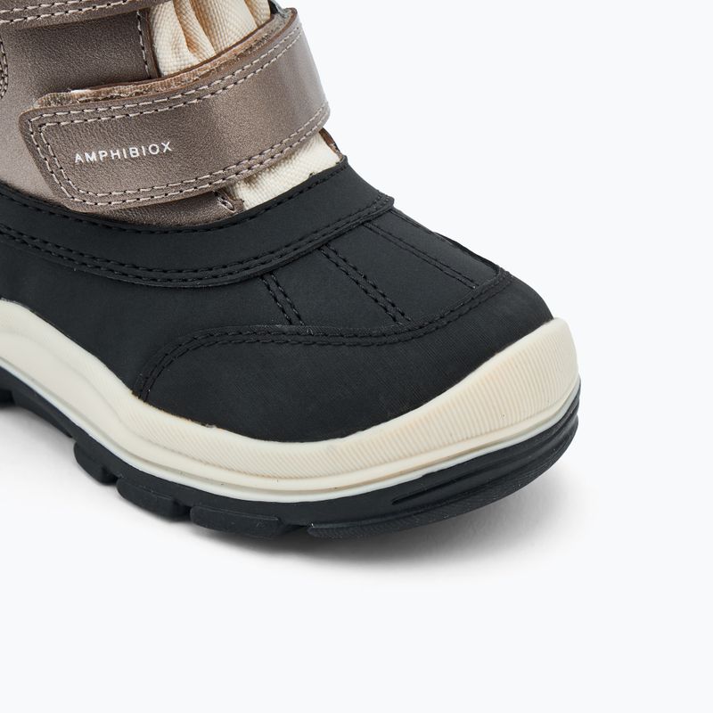 Schuhe Kinder Geox Flantil ABX black/dark beige 7
