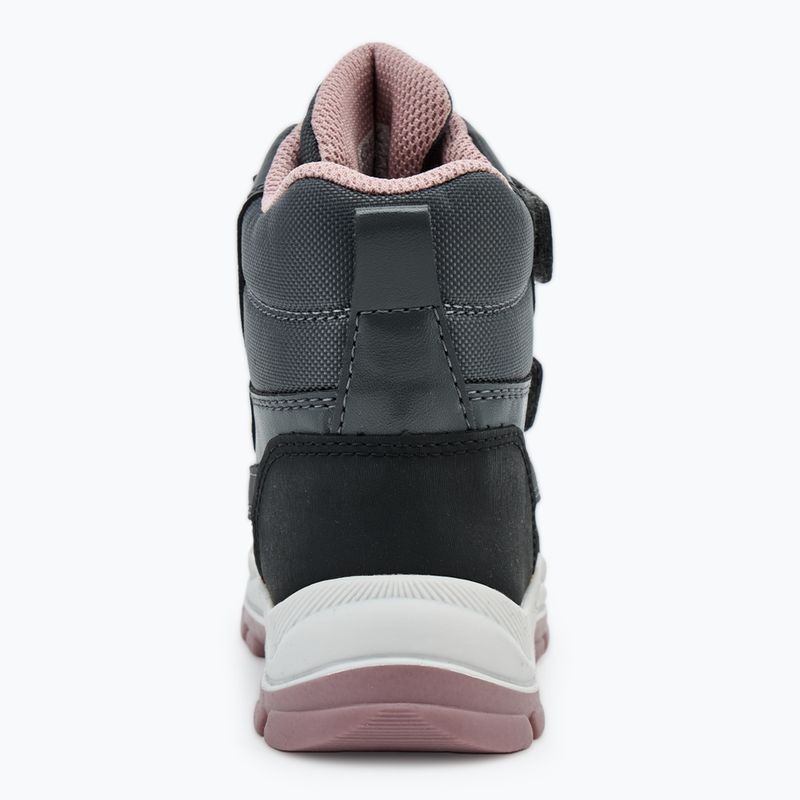 Schuhe Kinder Geox Flantil ABX anthracite/dark pink 6