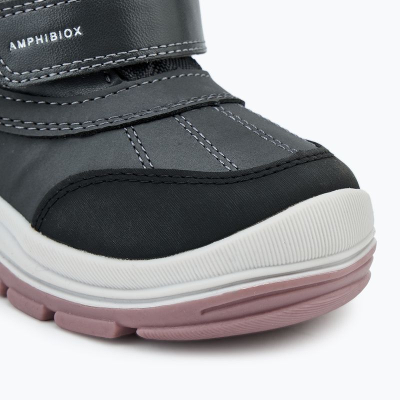 Schuhe Kinder Geox Flantil ABX anthracite/dark pink 7