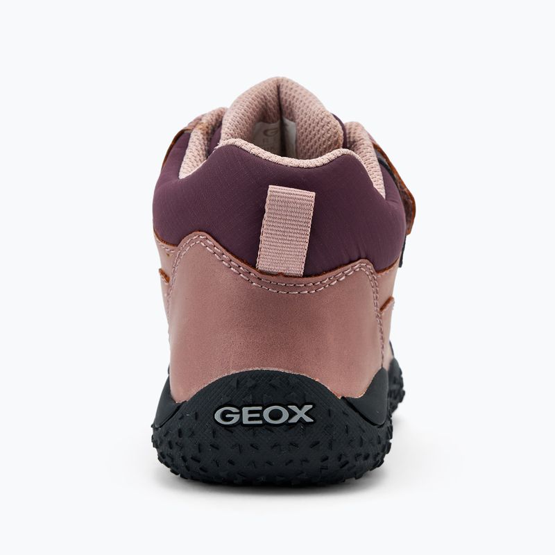 Schuhe Kinder Geox Baltic ABX dark Rosa/dark burgundy 6