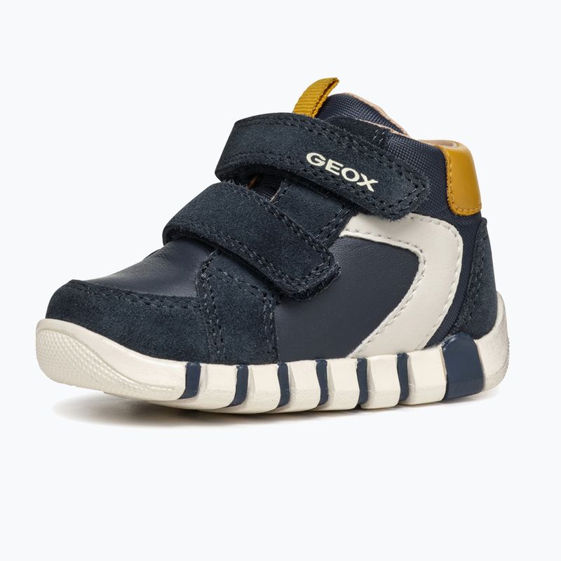 Kinderschuhe Geox Iupidoo navy / ochre 10