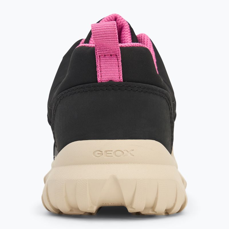 Schuhe Kinder Geox Simbyos ABX black/fuchsia 6