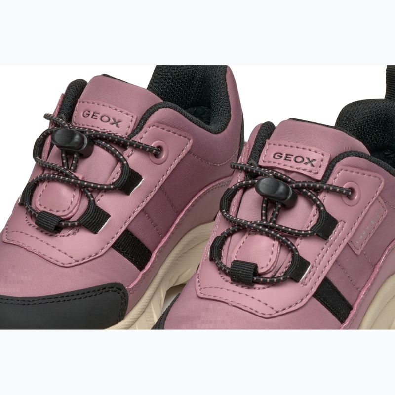 Schuhe Kinder Geox Simbyos ABX dark pink/black 7