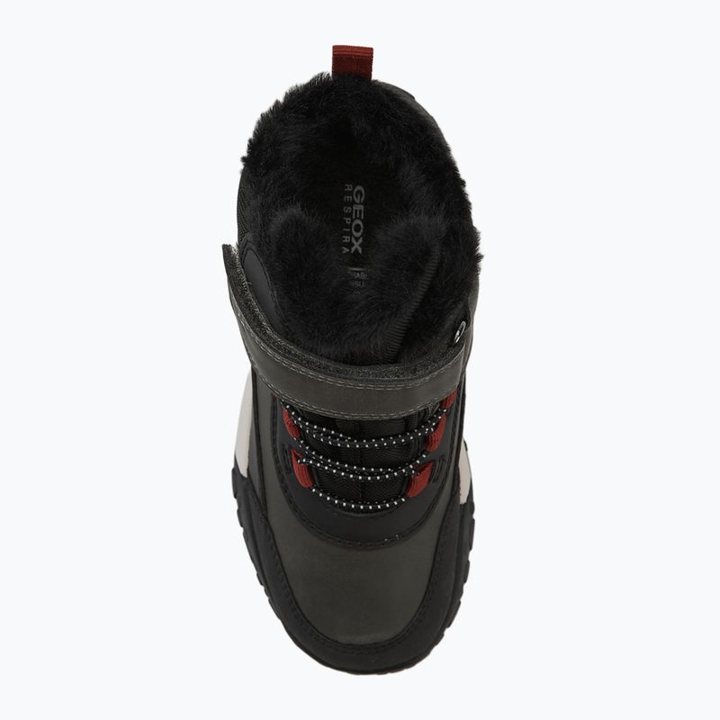 Schneeschuhe Kinder Geox Trekkyup ABX dark green/black 5