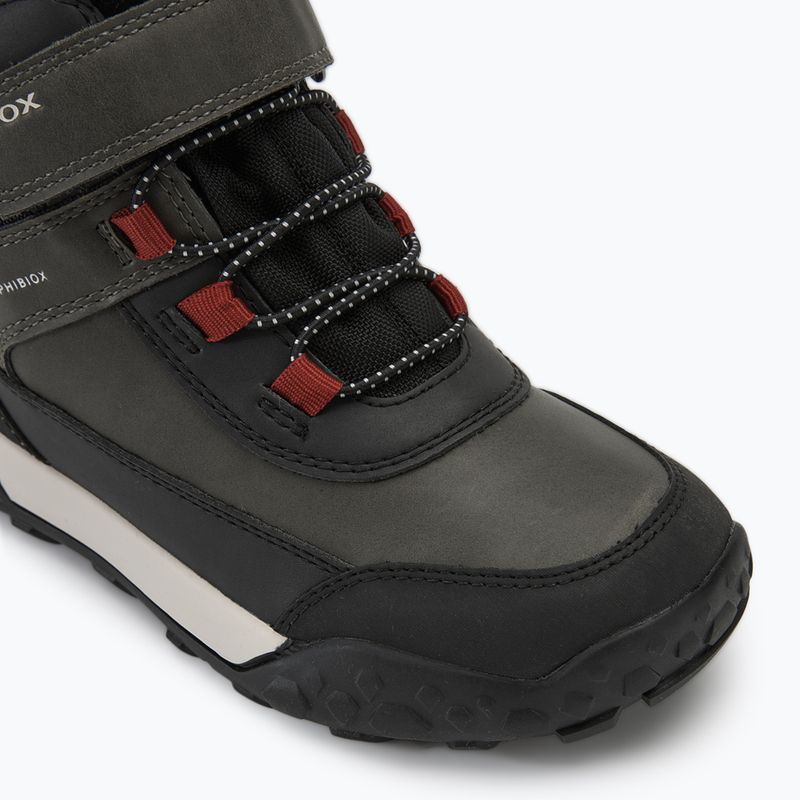 Schneeschuhe Kinder Geox Trekkyup ABX dark green/black 7