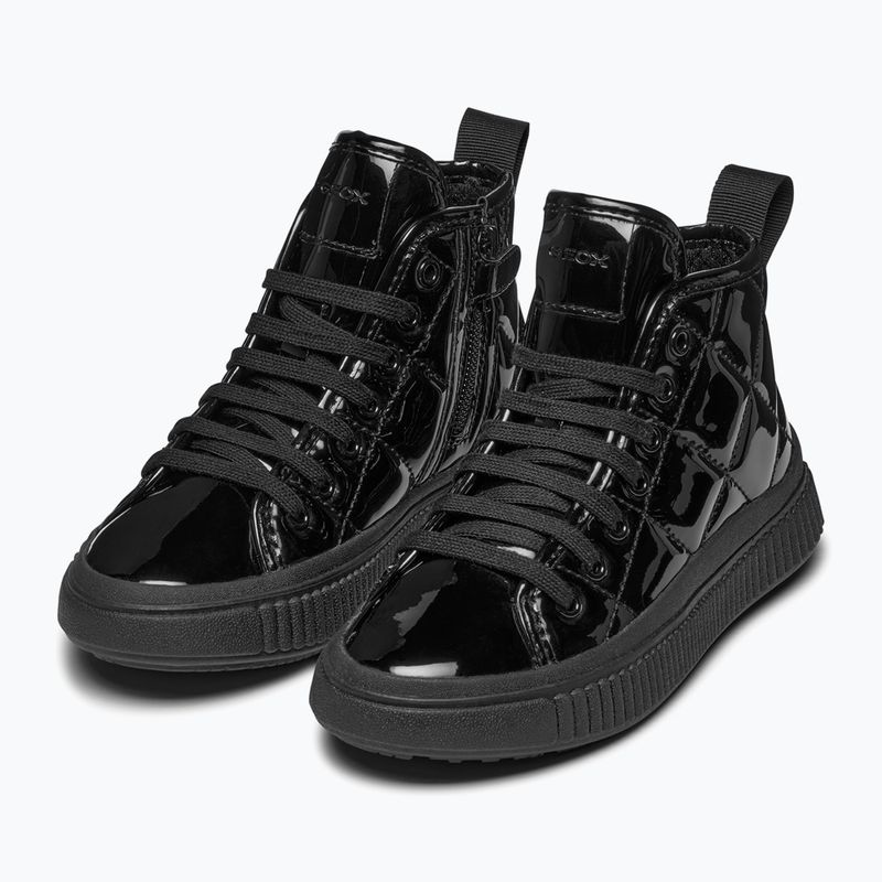Schuhe Kinder Geox Laquinny black 10