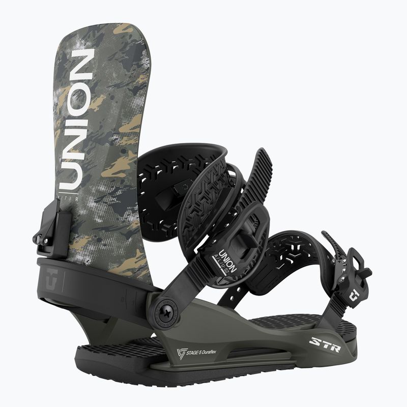 Herren Snowboard-Bindungen Union STR camo 2