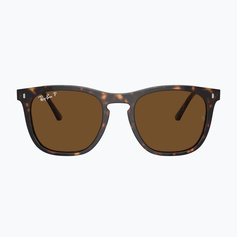Sonnenbrille Ray-Ban RB2210 havana/brown polarized 2