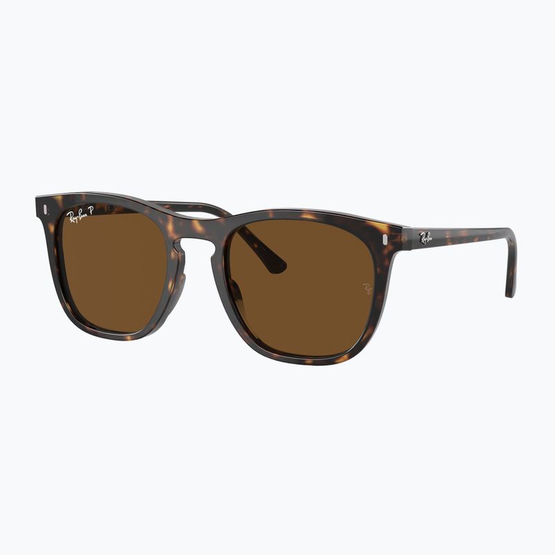 Sonnenbrille Ray-Ban RB2210 havana/brown polarized 4