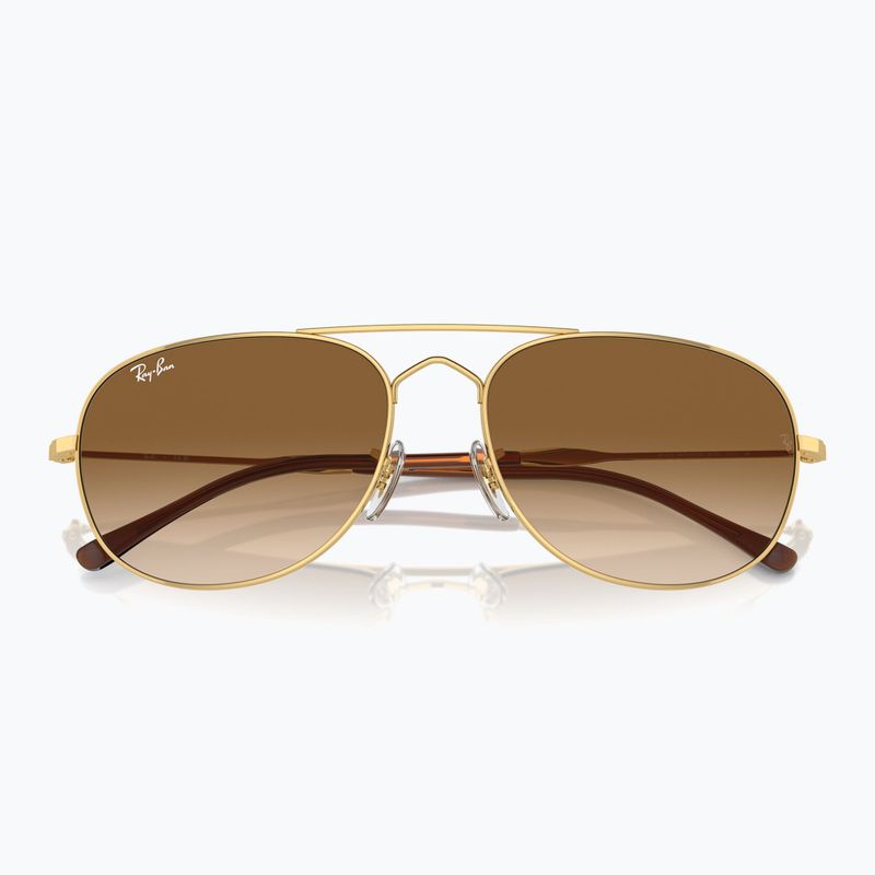 Sonnenbrille Ray-Ban Bain Bridge arista gold/clear brown 3