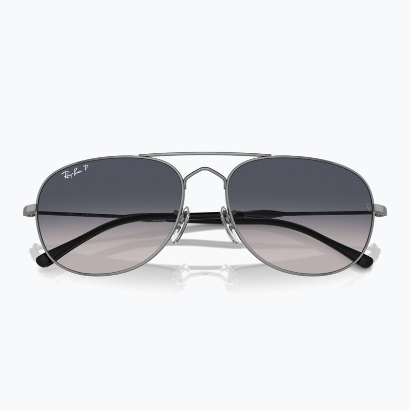 Sonnenbrille Ray-Ban Bain Bridge gunmetal/blue polarized 3