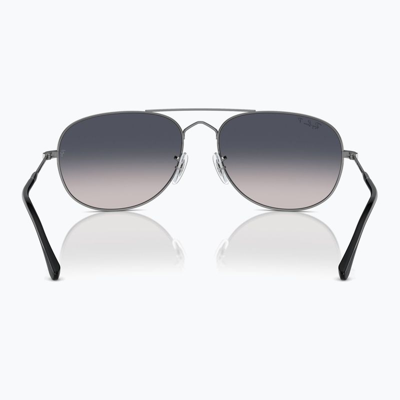 Sonnenbrille Ray-Ban Bain Bridge gunmetal/blue polarized 5